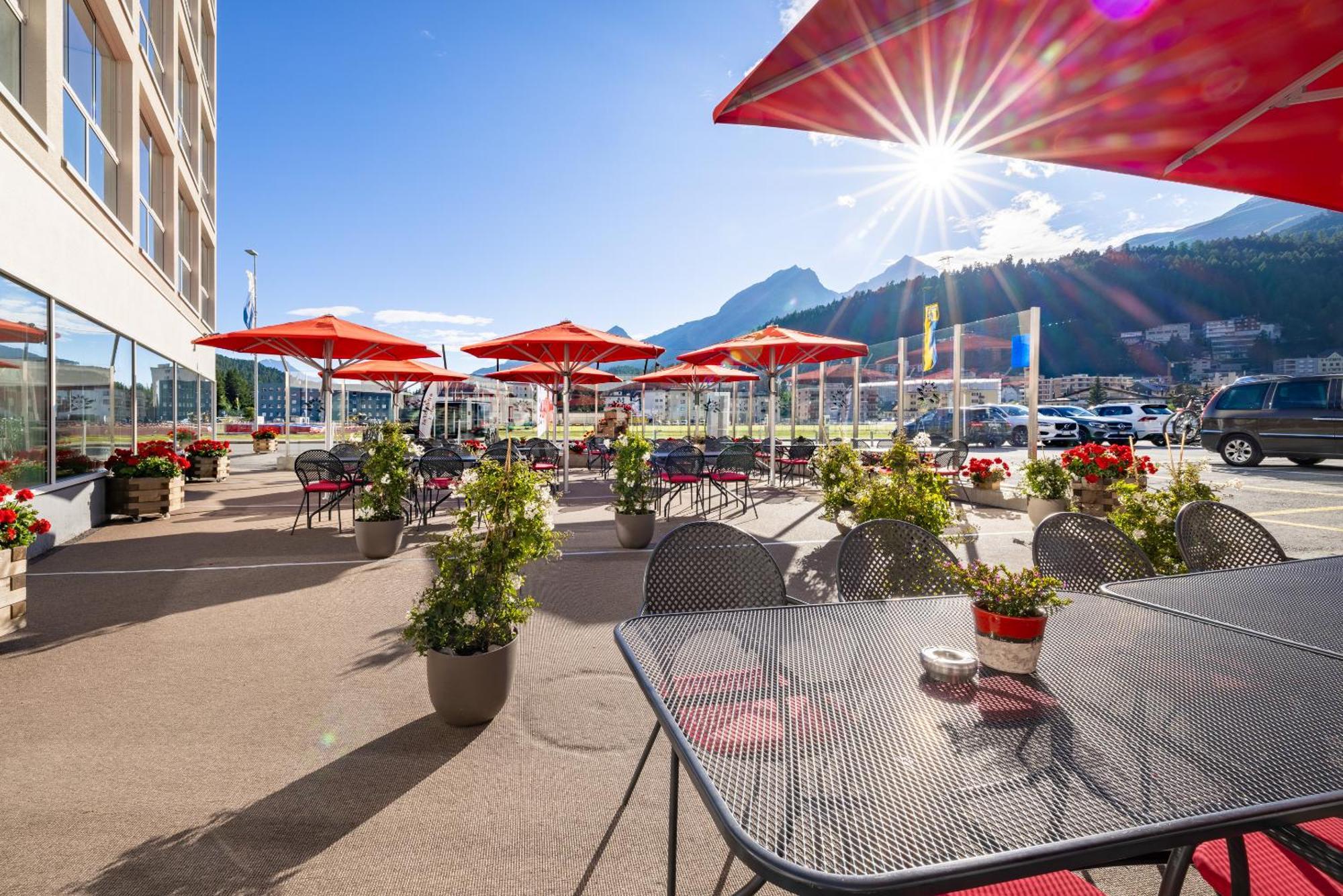 Hotel Sonne St. Moritz 3* Superior Dış mekan fotoğraf
